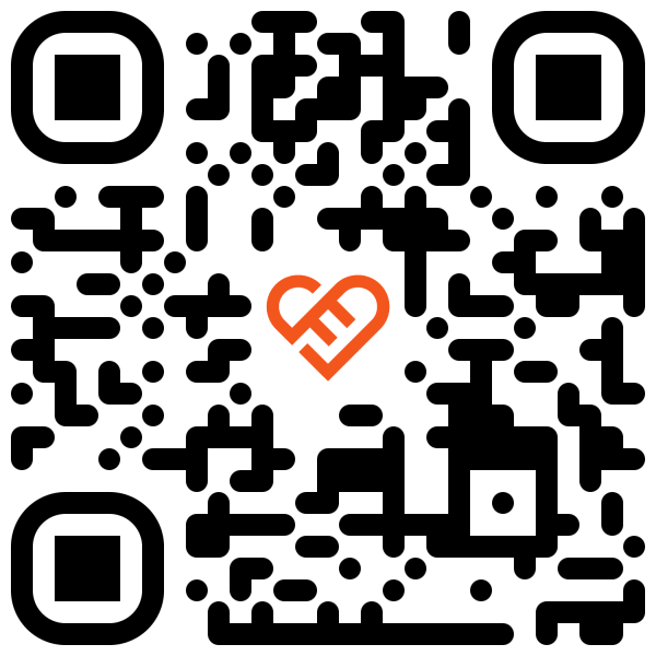 QR kód pro stažení aplikace pro seniory Senifit